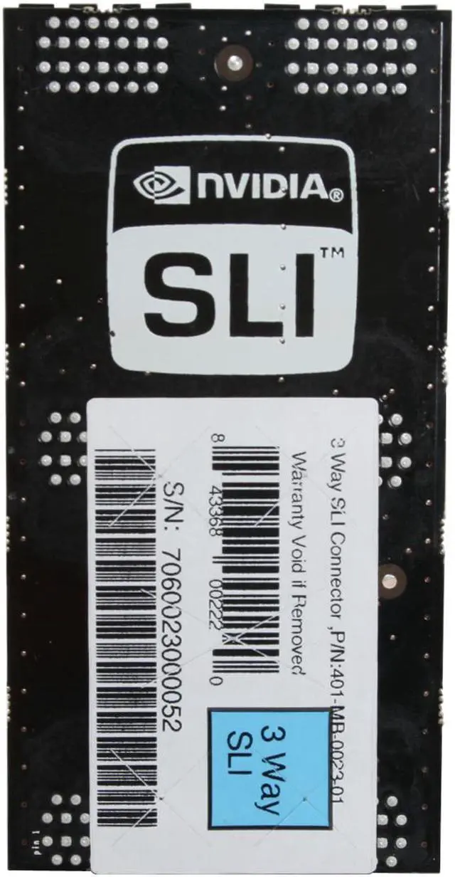 Alt view image 2 of 3 - EVGA 3 Way SLI Connector Model 401-MB-0023-01