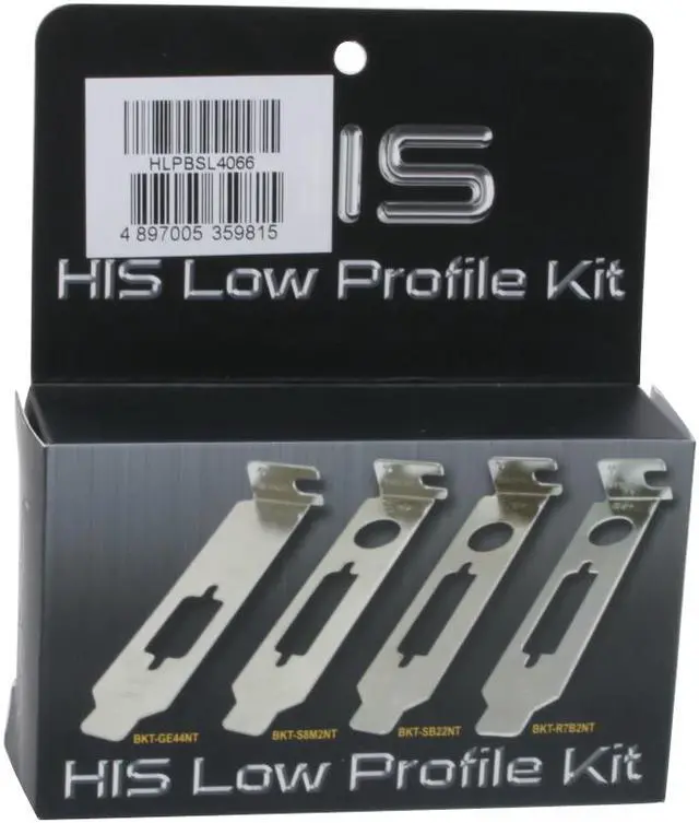 Alt view image 3 of 3 - HIS Low Profile Bracket Kit Model HLPBSL4066
