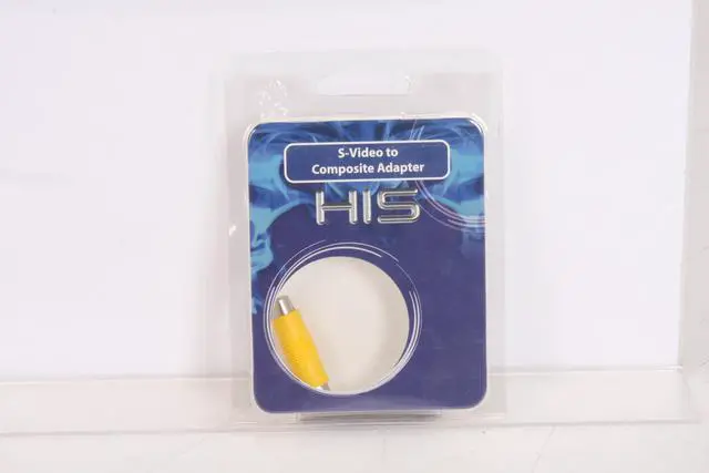Alt view image 3 of 3 - HIS HSVCA4082 S-Video to Composite Adapter