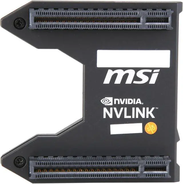 Alt view image 8 of 10 - MSI GeForce RTX NVLink GPU BRIDGE