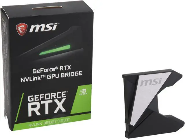 Alt view image 10 of 10 - MSI GeForce RTX NVLink GPU BRIDGE
