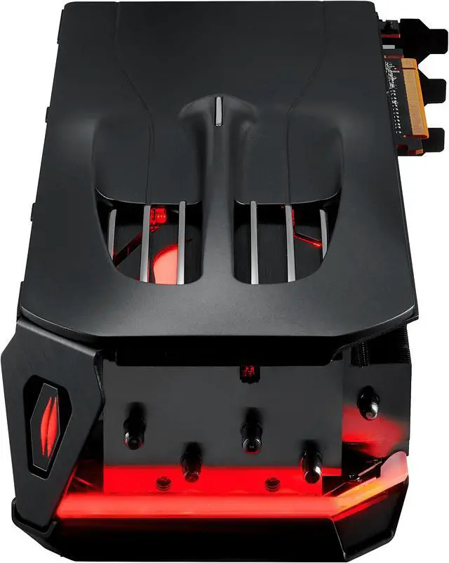 Alt view image 8 of 8 - PowerColor Intrusive Swappable Backplate for Red Devil RX 7000 Series