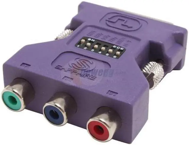 Main image of SAPPHIRE DVI to HDTV Adapter Model 100907 - OEM