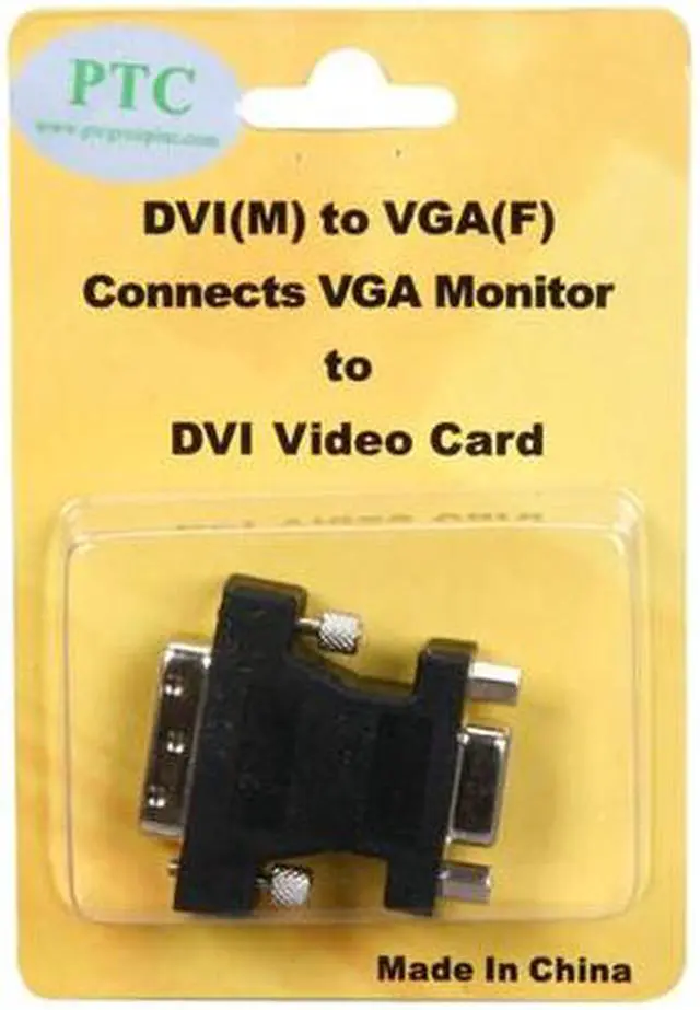 Alt view image 4 of 4 - AMC DVI-8700 DVI (Male) to VGA (Female) Adapter