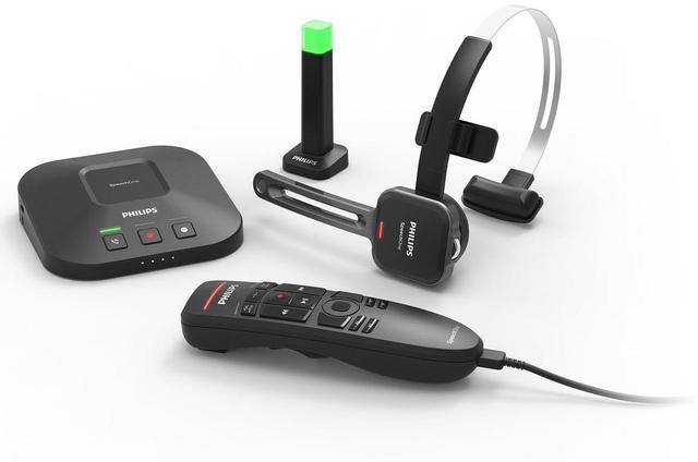 Alt view image 8 of 8 - Philips SpeechOne PSM6500 Wireless Dictation Headset
