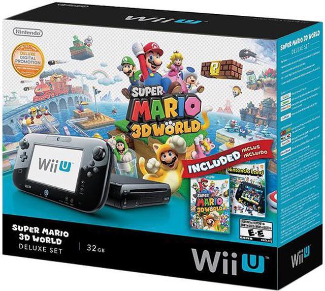 Nintendo Wii U 32gb outlets Deluxe Bundle