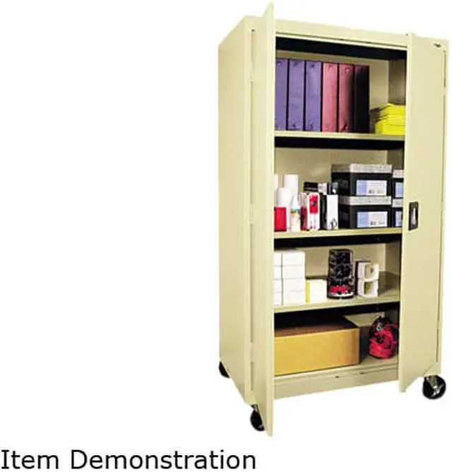 Main image of Alera Mobile Storage Cabinet, w/Adjustable Shelves 36w x 24d x 66h, Putty
