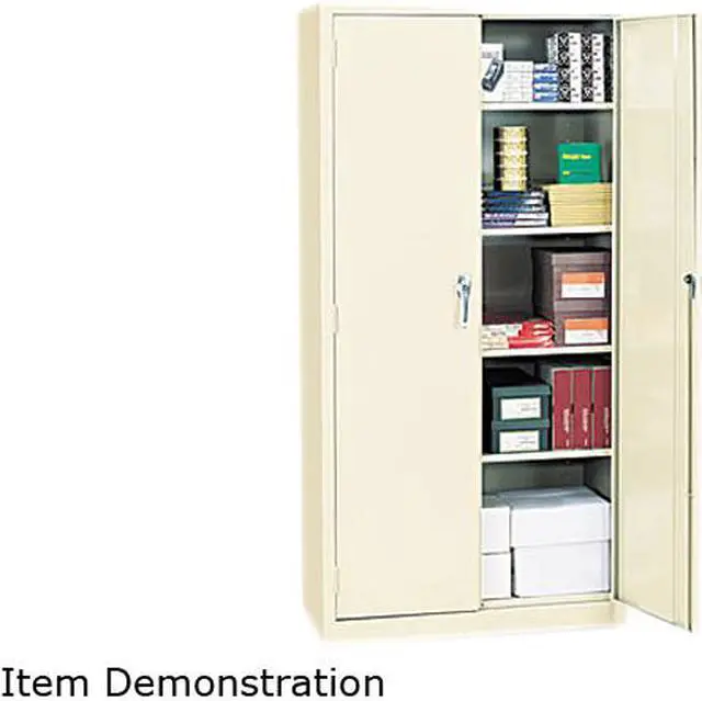 Main image of Alera Assembled 72" High Storage Cabinet w/Adjustable Shelves 36w x 18d Putty