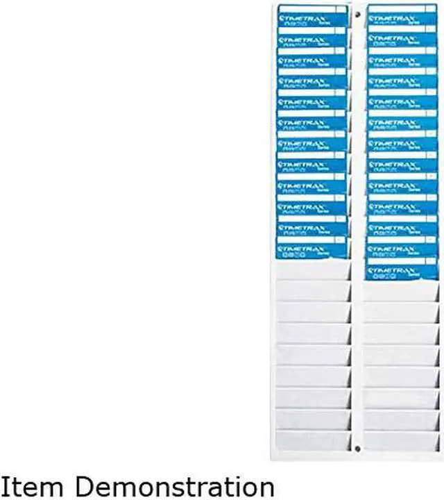 Alt view image 2 of 2 - Pyramid 500-4 40 Pocket Badge Rack