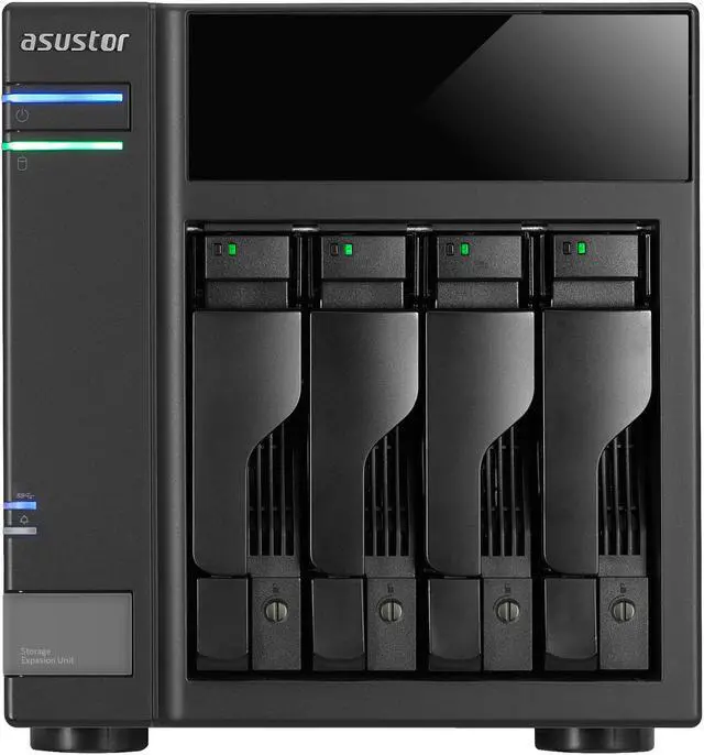 Alt view image 2 of 7 - Asustor AS6004U 4 Bay NAS Storage Capacity Expander (Diskless)