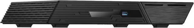 Alt view image 4 of 6 - Asustor FS6812X Flashstor 12 Pro Gen 2 12 Bay NAS,Quad-Core 2.3GHz CPU, 16GB ECC RAM DDR5,12xM.2 SSD Slots (Diskless)