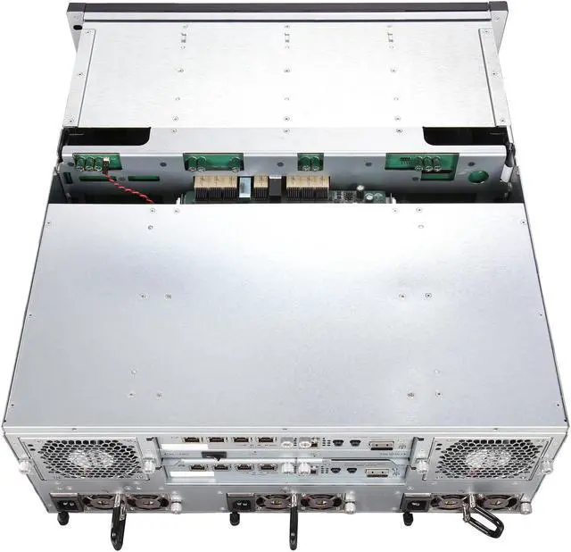 Alt view image 5 of 6 - AccuRAID AR424IR - 4U 24 Bay 8xGbE iSCSI to SAS/SATA RAID 6 Redundant Controller Storage
