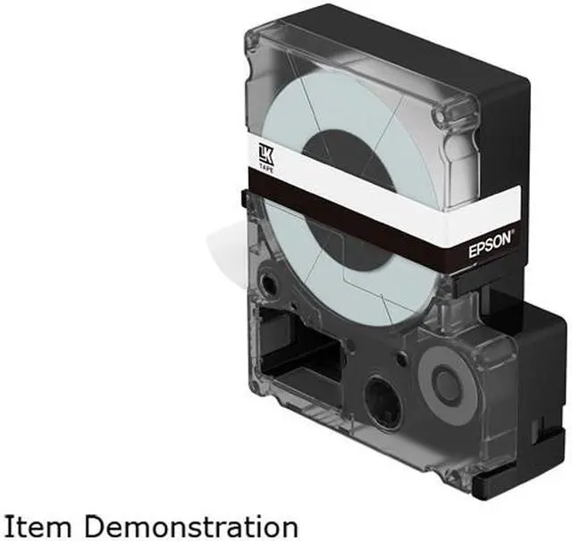 Main image of Epson LabelWorks LK-4WBN Label Maker Tape 0.47"W Black On White