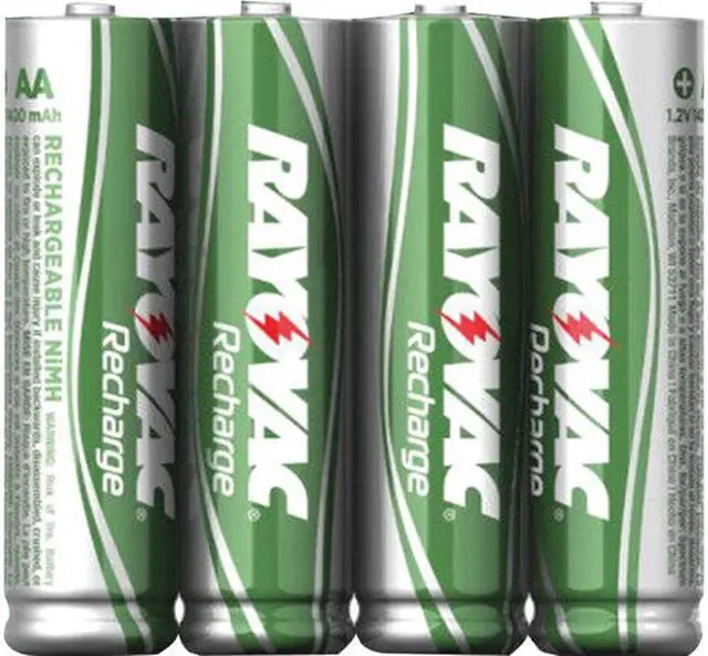 Main image of RAYOVAC LD724-4OPB Ready-to-Use Rechargeable 600mAh NiMH Batteries (AAA; 1 pk of 4 batteries; Carded)