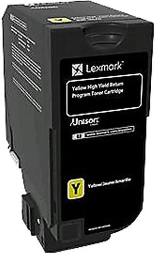 Main image of Lexmark 84C1HY0 High Yield Return Program Toner Cartridge - Yellow
