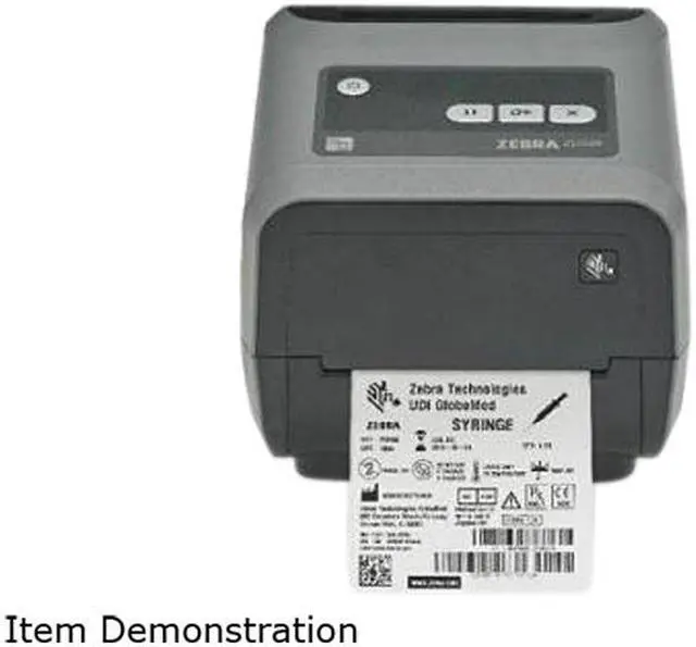 Alt view image 2 of 4 - Zebra ZD420 4” Thermal Transfer Desktop Label Printer, Cartridge, 203 dpi, USB, USB Host, Bluetooth LE, 802.11ac, Bluetooth 4.0, EZPL - ZD42042-C01W01EZ