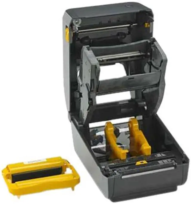 Alt view image 4 of 4 - Zebra ZD420 4” Thermal Transfer Desktop Label Printer, Cartridge, 203 dpi, USB, USB Host, Bluetooth LE, 802.11ac, Bluetooth 4.0, EZPL - ZD42042-C01W01EZ