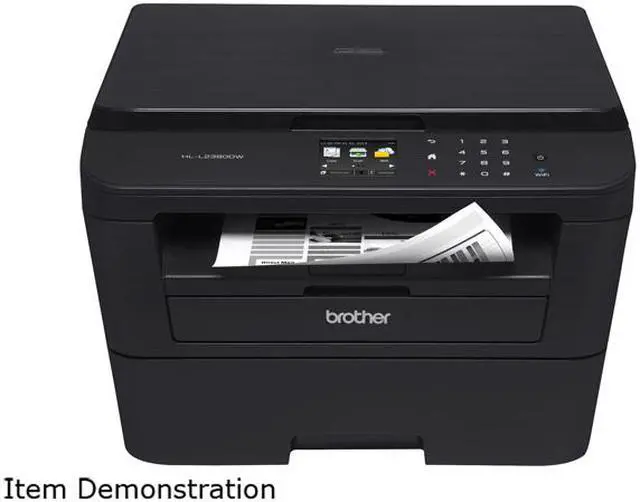 Alt view image 3 of 3 - Brother EHL-L2380DW Wireless Monochrome Laser Printer