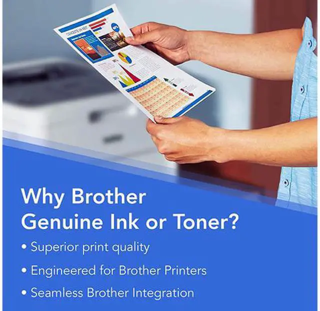 Alt view image 6 of 7 - Brother International - TN227BK - Brother Genuine TN-227BK High Yield Black Toner Cartridge - Laser - High Yield - 3000 Pages