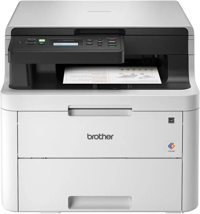 Alt view image 2 of 3 - Brother HL-L3290CDW Compact Digital Color Printer with Convenient Flatbed Copy & Scan, Plus Wireless and Duplex Printing