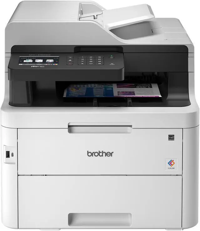 Alt view image 2 of 4 - Brother MFC-L3750CDW Wireless Duplex Digital Color All-in-One Printer Providing Laser Printer Quality Results