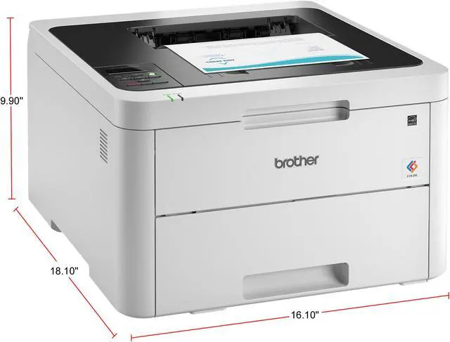 Alt view image 4 of 4 - Brother HL-L3230CDW Compact Digital Color Printer Providing Laser Printer Quality Results with Wireless and Duplex Printing