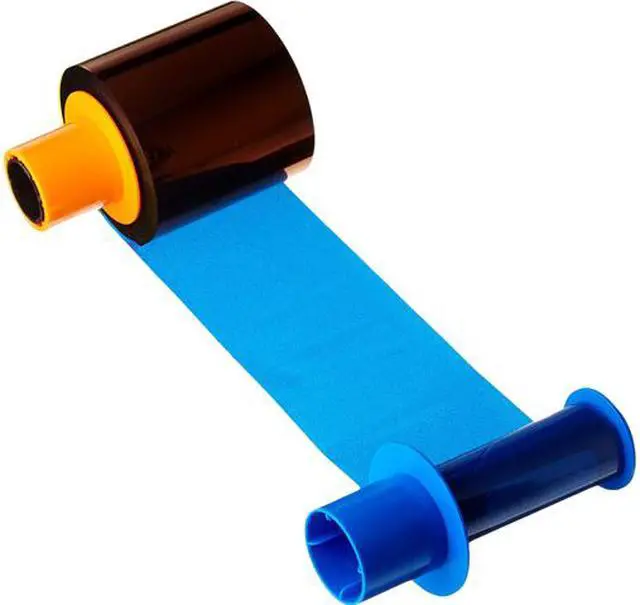 Main image of HID DTC4500 Series YMCKOK: Full-color ribbon with two resin black panels and clear o