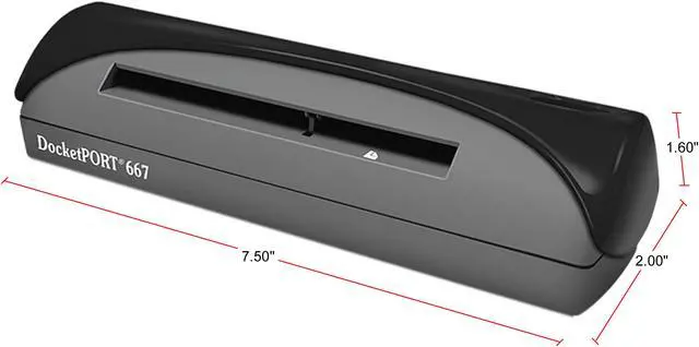 Alt view image 2 of 2 - DocketPORT 667 Simplex ID Scanner