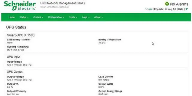 Alt view image 2 of 5 - UPS NETWORK MANAGEMENT CARD 2 W/ ENVIRONMENTAL MONITORING, OUT OF BAND ACCESS AN