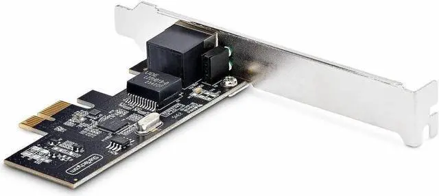 Alt view image 3 of 4 - StarTech.com 1-Port 2.5G NBASE-T PCIe Network Card Intel®I225-V, Single-Port Ethernet, Multi-Gigabit NIC