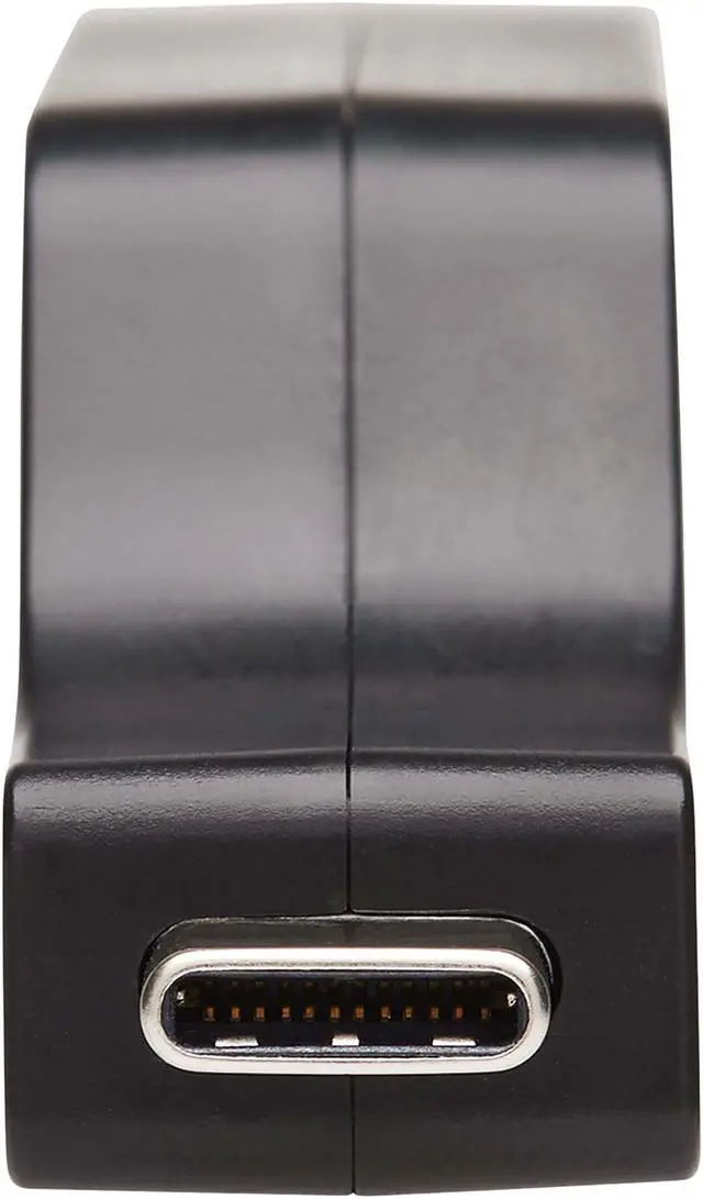 Alt view image 3 of 6 - Tripp Lite USB C to Gigabit Ethernet Network Adapter Vertical M/F USB-C 3.1