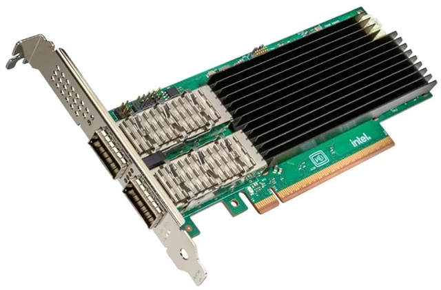 Main image of Intel Ethernet Network Adapter - PCI Express - Optical Fiber - low-profile and full-height bracket Bracket Height - E835CQDA2