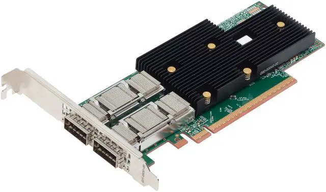 Main image of Broadcom P2200G - Network adapter - PCIe 5.0 x16 low profile - 400 Gigabit QSFP112 x 2