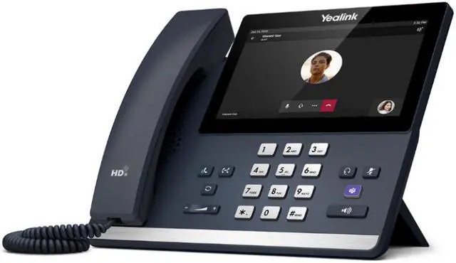 Alt view image 2 of 3 - YEALINK MP56 Teams - 1301193, Microsoft Phone, Teams Edition, color touch screen, Optimal HD audio, Noise Proof, Built-in Bluetooth, Wi-Fi, Teams button