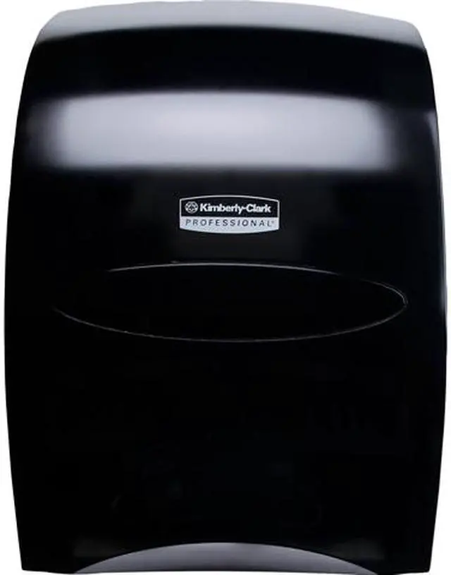 Main image of Kimberly-Clark Professional* Sanitouch Hard Roll Towel Dispenser 12 63/100w x 10 1/5d x 16 13/100h Smoke 09996
