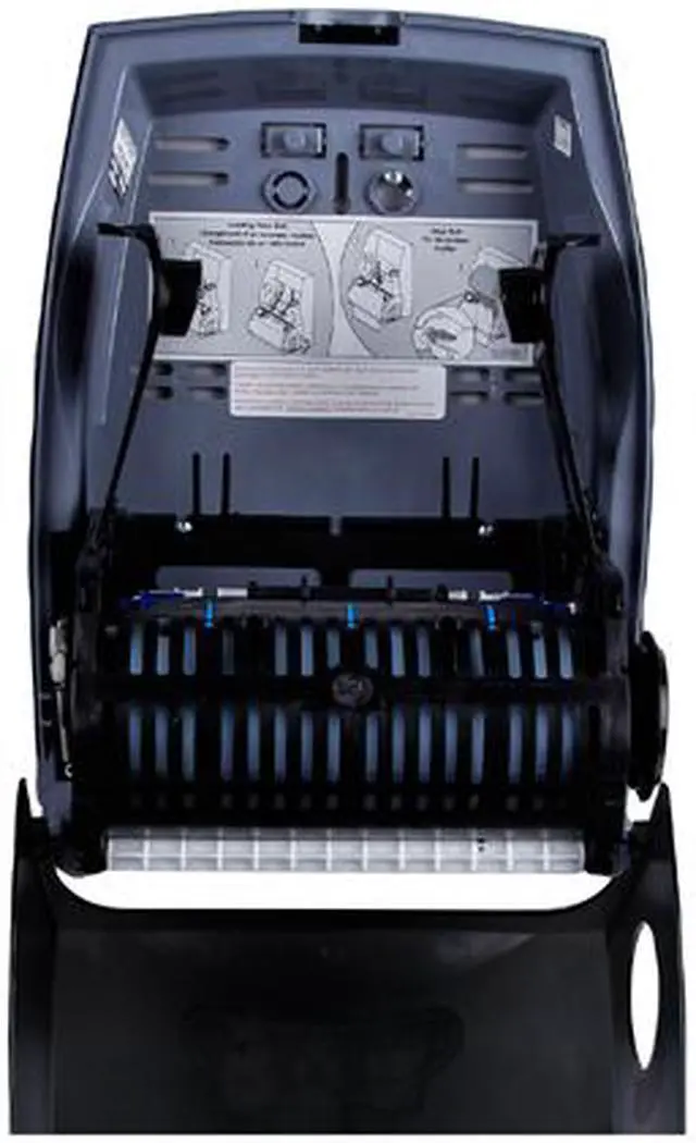 Alt view image 4 of 6 - Kimberly-Clark Professional* Sanitouch Hard Roll Towel Dispenser 12 63/100w x 10 1/5d x 16 13/100h Smoke 09996