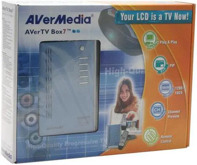 Alt view image 7 of 7 - AVerMedia MTVBOXEX7 External TV Tuner