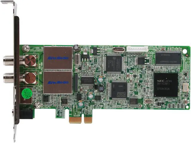 Alt view image 4 of 8 - AVerMedia AVerTV Combo PCIe MCE ATSC/NTSC/QAM Tuner Card w/MCE Remote & L-P Bracket 7 95522 96066 5 PCI-Express x1 Interface