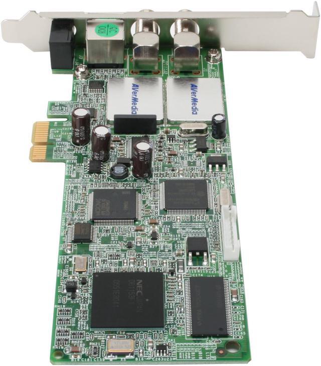 Alt view image 4 of 7 - AVerMedia AVerTV Combo PCIe ATSC/NTSC/QAM TV Tuner Card (White Box)w/L-P Bracket 7 95522 96058 0 PCI-Express x1 Interface - OEM