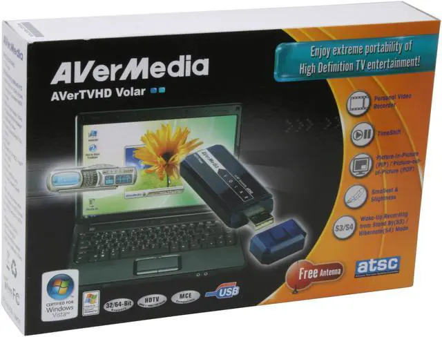 Alt view image 6 of 6 - AVerMedia AVerTVHD Volar (A868R) 7 95522 96074 0 USB 2.0 Interface