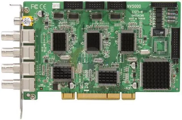 Alt view image 3 of 7 - AVerMedia NVDNV5000 4 x BNC Advanced MPEG4 / H.264 / M-JPEG DVR Card
