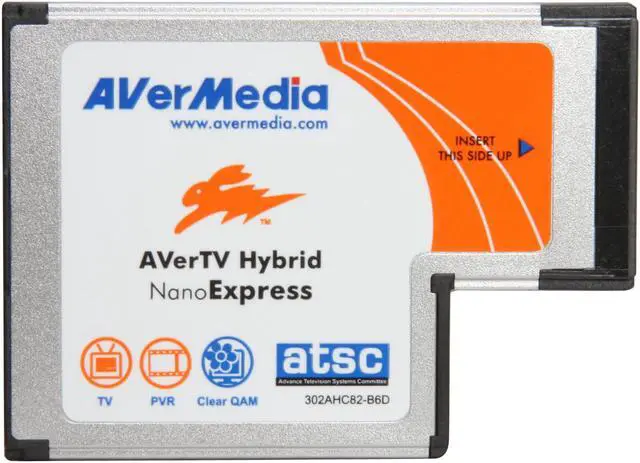 Main image of AVerMedia AVerTV Hybrid NanoExpress MTVHBNOER ExpressCard / 54mm Interface