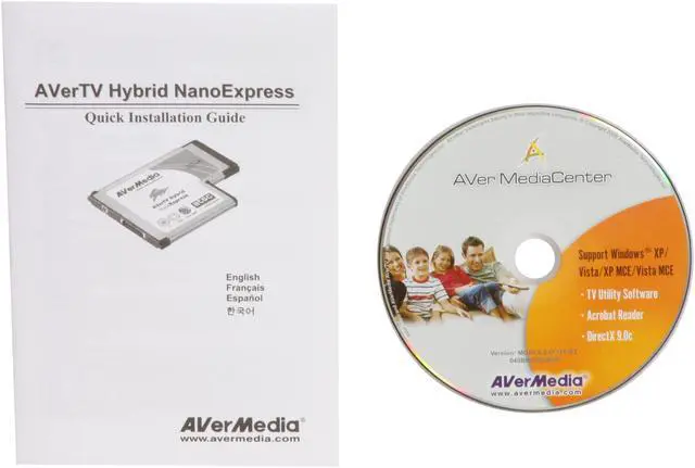 Alt view image 6 of 7 - AVerMedia AVerTV Hybrid NanoExpress MTVHBNOER ExpressCard / 54mm Interface