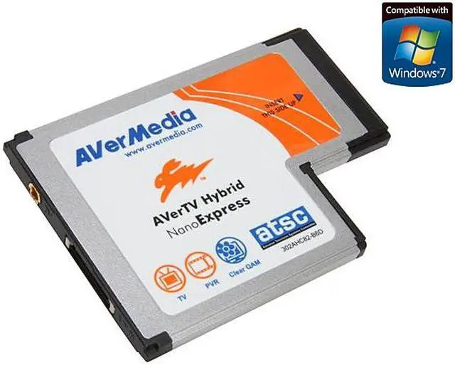 Alt view image 2 of 7 - AVerMedia AVerTV Hybrid NanoExpress MTVHBNOER ExpressCard / 54mm Interface