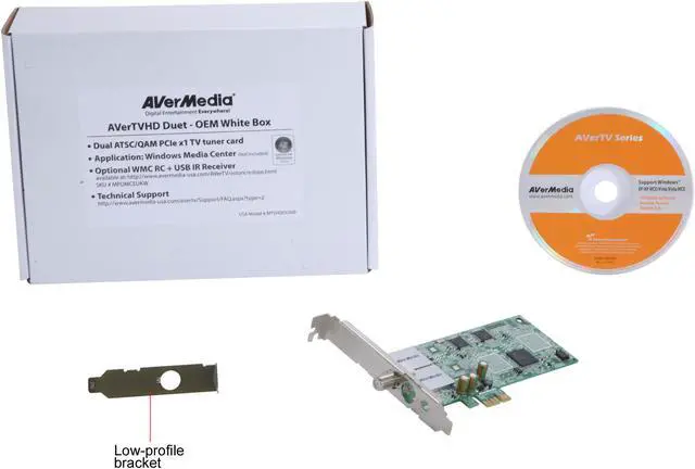 Alt view image 5 of 5 - AVerMedia  AVerTVHD Duet - PCTV Tuner (A188 - White Box) - OEM
