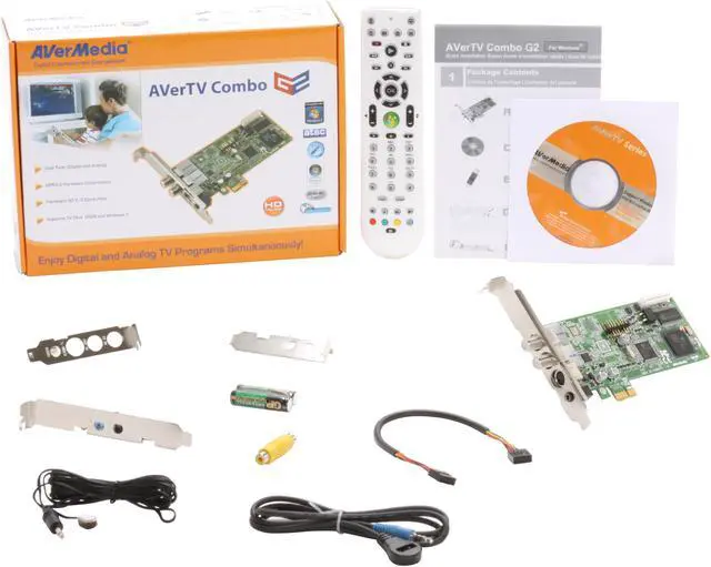 Alt view image 5 of 5 - AVerMedia 795522961976 AVerTV Combo G2 TV Tuner Card