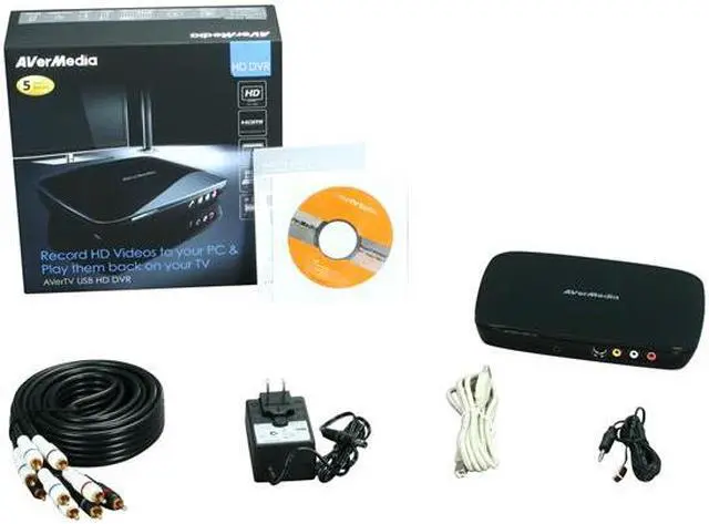Alt view image 5 of 5 - AVerMedia MTVUHDDVR AVerTV USB HD DVR Digital Video Capture Device