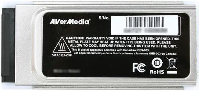 Alt view image 5 of 6 - AVerMedia C927 AVerTV Express HD DVR