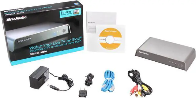 Alt view image 4 of 4 - AVerMedia HomeFree AVplus F210 Watch Live TV on iPad