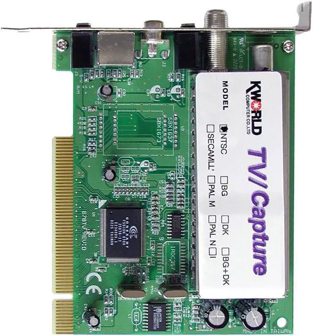 Alt view image 2 of 5 - KWorld VS-TV878RF TV Tuner/Video Capture Card with REMOTE